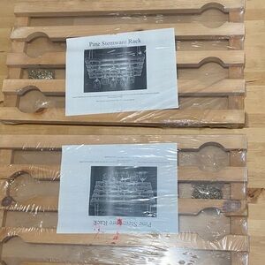 You Are Creative ❤️Natural Wood Stemware Rack